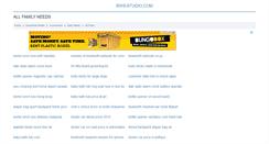 Desktop Screenshot of bws-studio.com